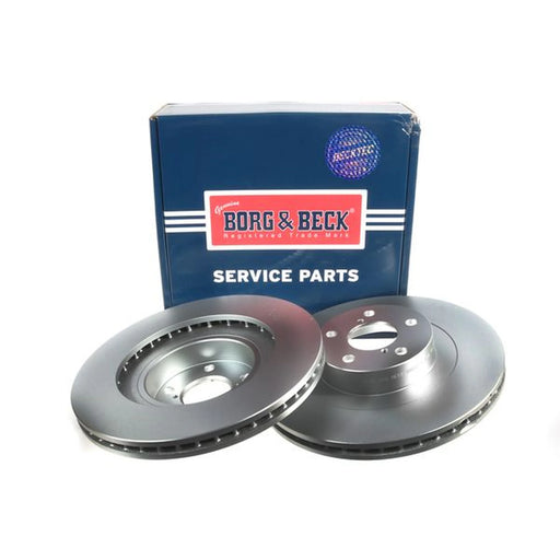 Borg & Beck 2 x Vented Front Brake Discs BBD4119