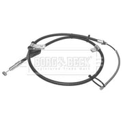 Borg & Beck Handbrake Cable Right Rear BKB2906
