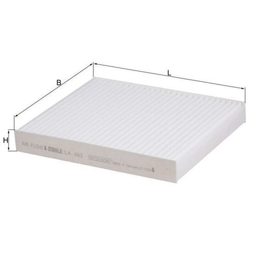 Mahle Cabin Air Filter (Pollen Filter) LA 493