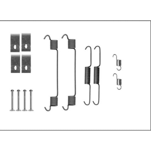 Textar Brake Shoe Accessory Kit Rear 97041700
