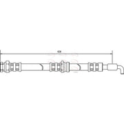 Apec Brake Hydraulic Hose Line Front HOS3036