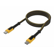 DEWALT Telecoms USB C to USB C 100W Reinforced Charging Cable 1.2m (4ft)