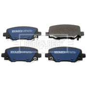 Borg & Beck 4 x Rear Brake Pad Set BBP2466