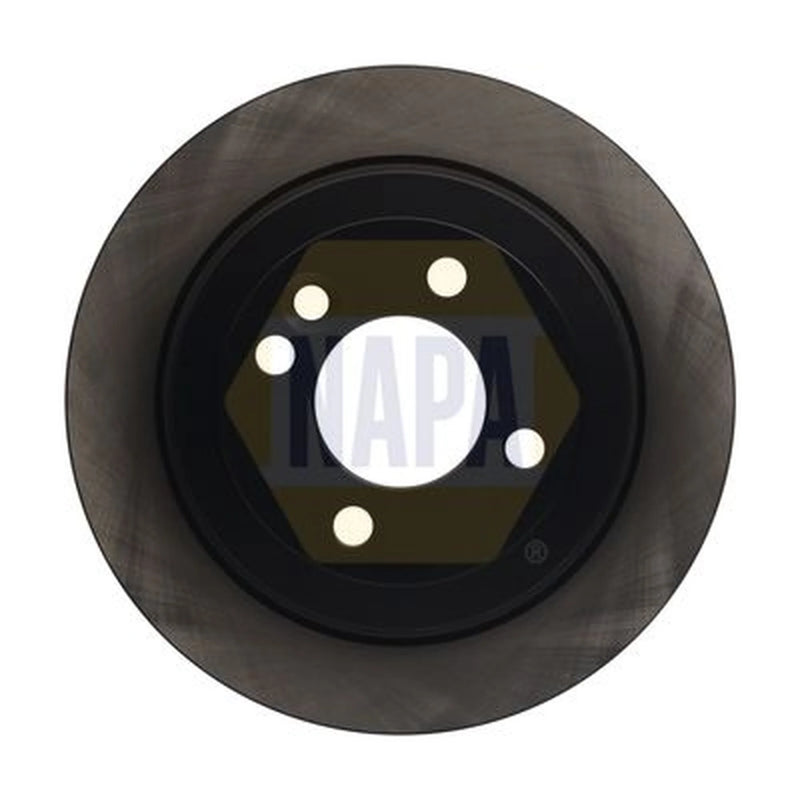 NAPA 2 x Solid Rear Brake Discs NBD5738