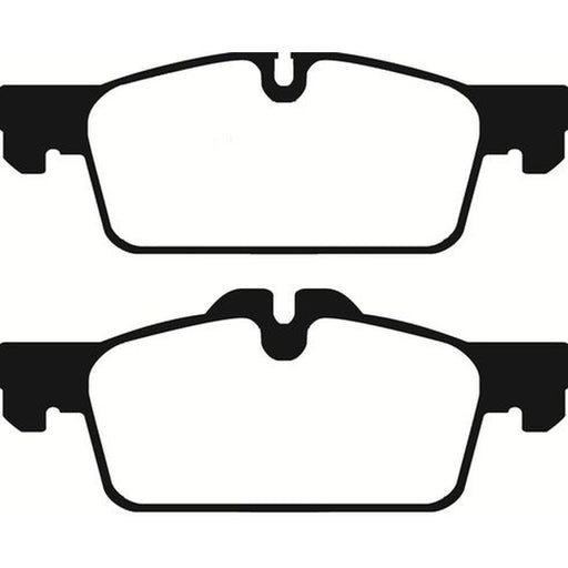 Abtex Front Brake Pad Set PLU2151