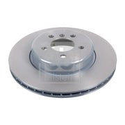 Febi 2 x Internally Vented Rear Brake Discs 104805