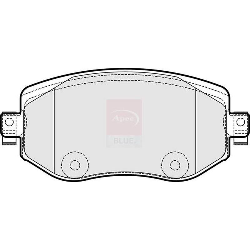 Apec Front Brake Pad Set PD3843