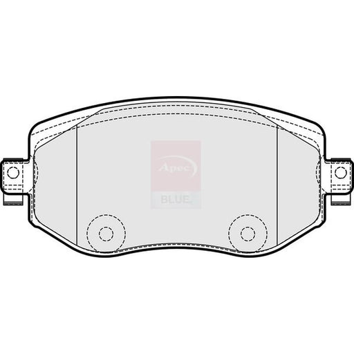 Apec Front Brake Pad Set PD3843