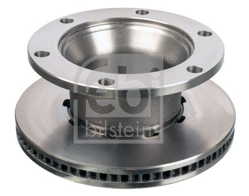 Febi 2 x Brake Disc Set Internally Vented Rear