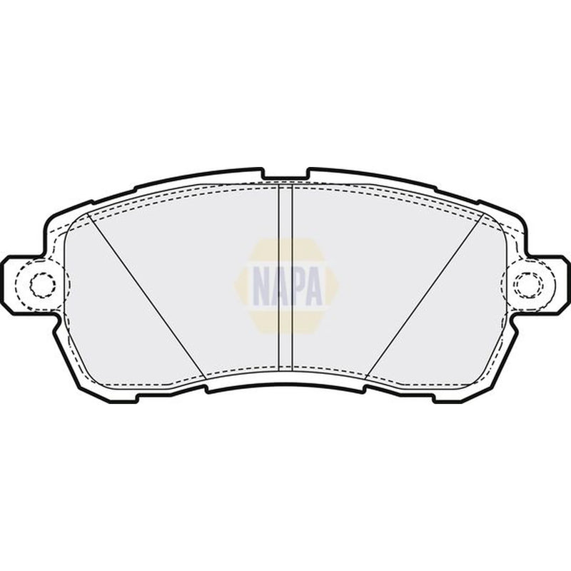 NAPA Front Brake Pad Set NBP1639