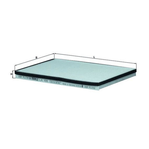 Mahle Cabin Air Filter (Pollen Filter) LA 108