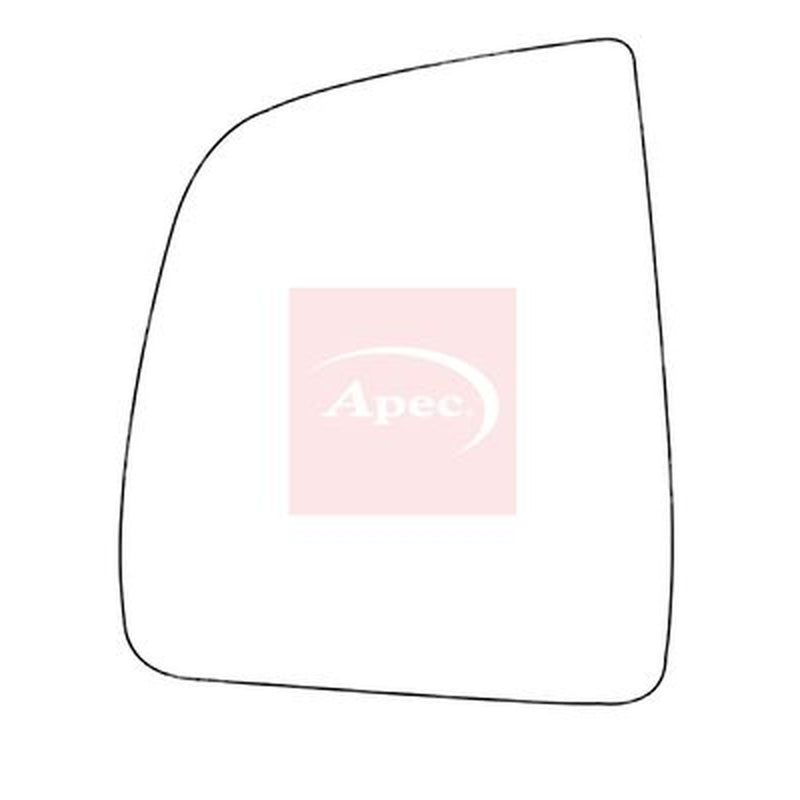 Apec Exterior Wing Mirror Glass Left AMS2227