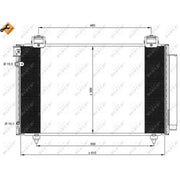 NRF Air Conditioning Condenser 35592