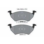 Textar Brake Pad Set 2566901