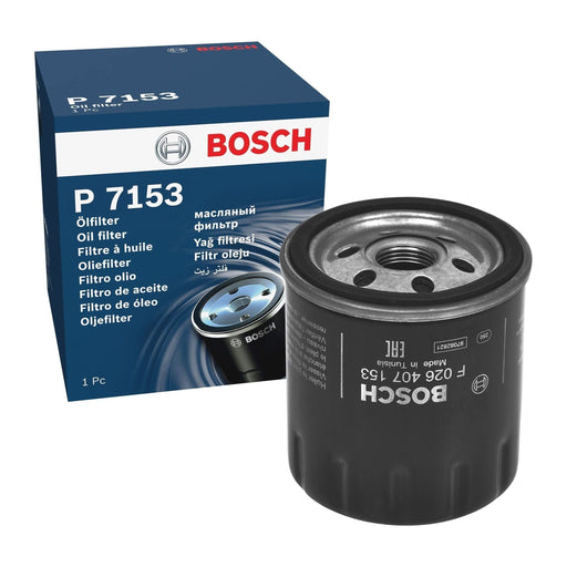 Bosch Car Oil Filter P7153 Fits Vw Polo Tdi|Tdi Bluemotion - 1.4 - 14-17 F026407 Bosch  - Town Parts