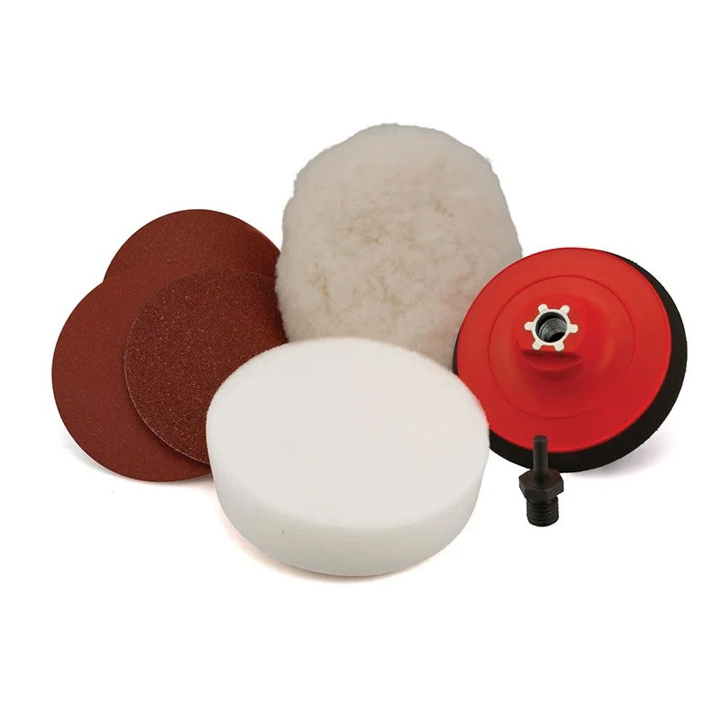 Flexipads World Class Sanding & Polishing Kit M14 & 6mm GRIP® - 88005