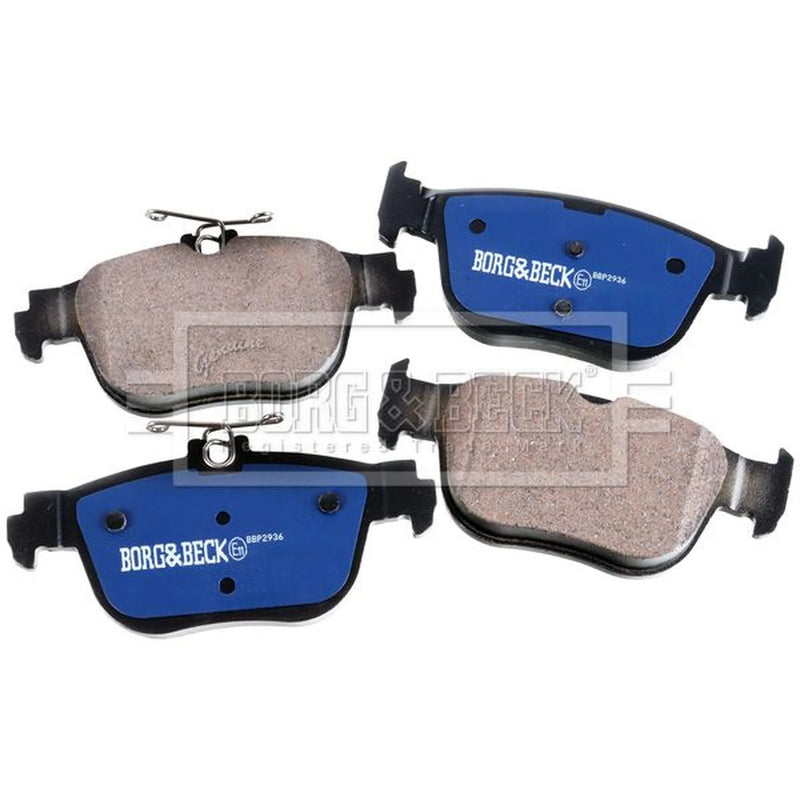 Borg & Beck 4 x Rear Brake Pad Set BBP2936