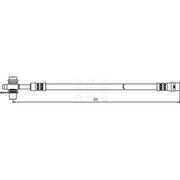 Apec Brake Hydraulic Hose Line Rear HOS3611