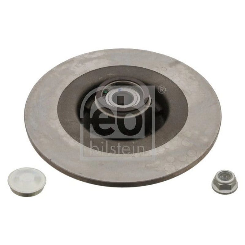 Febi 2 x Solid Rear Brake Discs 28155