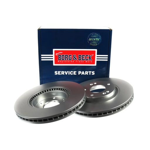 Borg & Beck 2 x Vented Front Brake Discs BBD4523