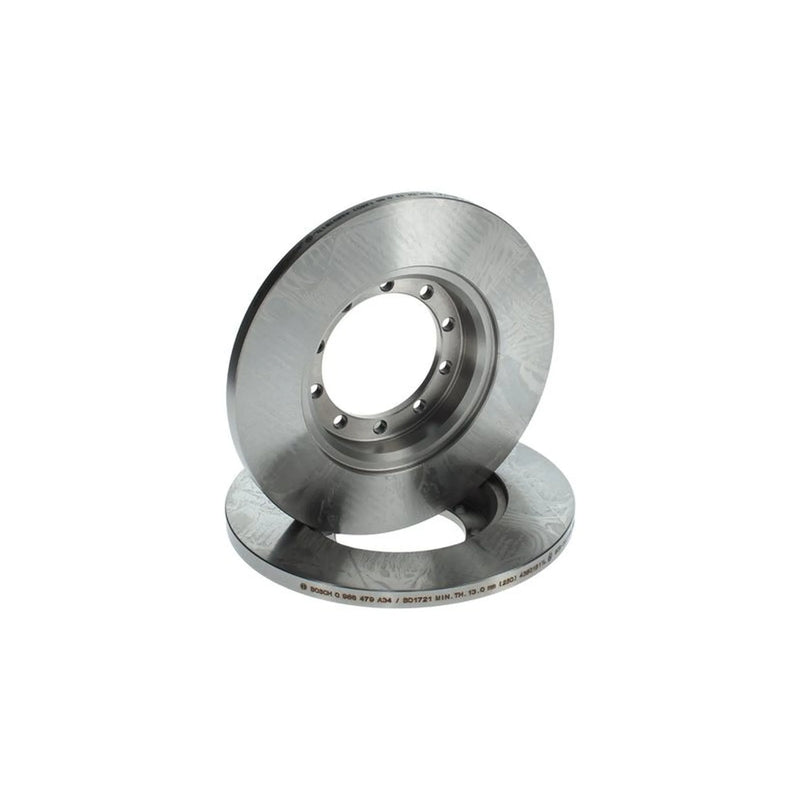 Bosch 2 x Solid Rear Brake Discs 0 986 479 A34