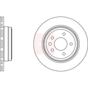 Apec 2 x Vented Rear Brake Discs DSK969