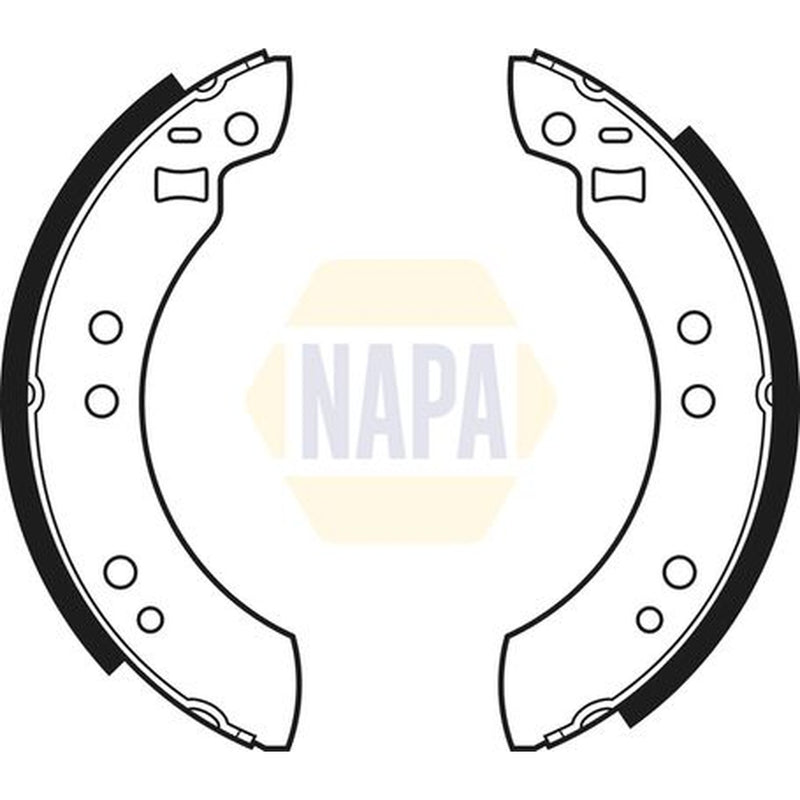 NAPA Brake Shoe Set Axle Kit NBS1003