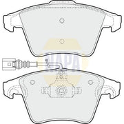 NAPA Front Brake Pad Set NBP1312