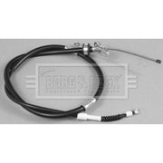 Borg & Beck Handbrake Cable Right Rear BKB2241