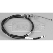 Borg & Beck Handbrake Cable Right Rear BKB2241