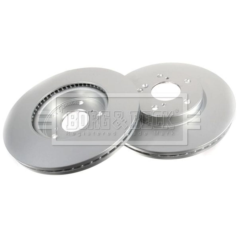 Borg & Beck 2 x Vented Front Brake Discs BBD5463