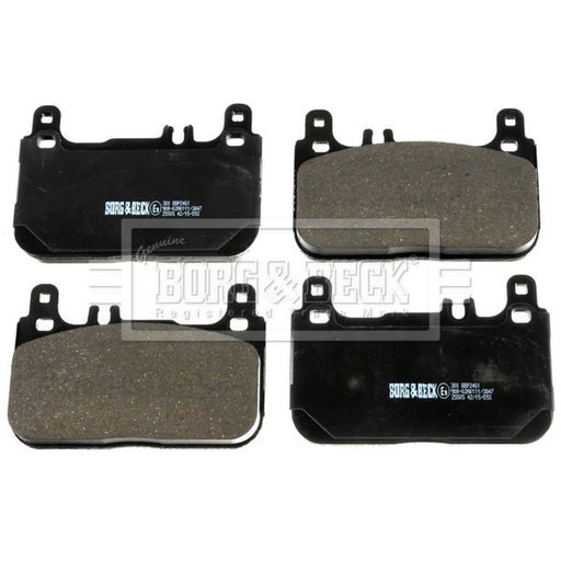 Borg & Beck 4 x Front Brake Pad Set BBP2461