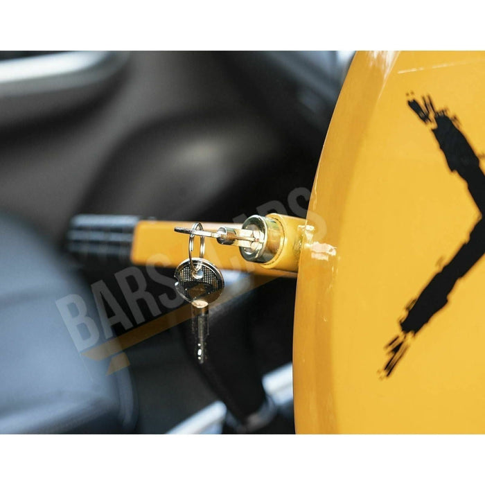 Car Anti Theft High Security Full Face Disc Cover Steering Wheel Lock SWUXSL2 Streetwize  - Town Parts