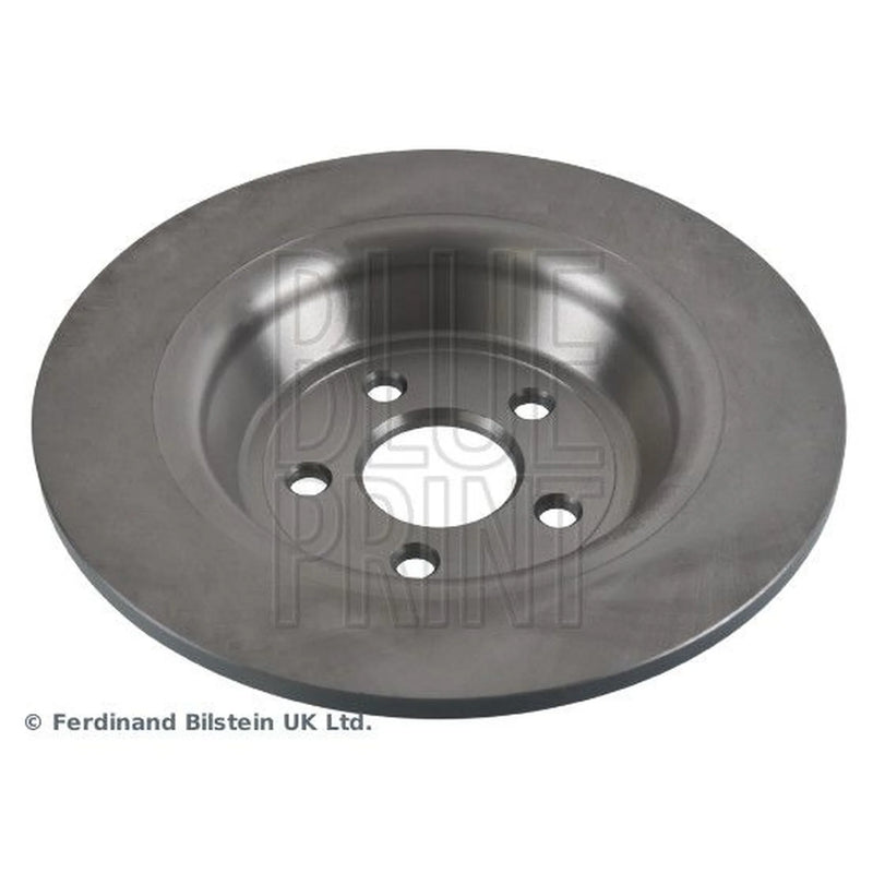 Blue Print 2 x Solid Rear Brake Discs ADF124375