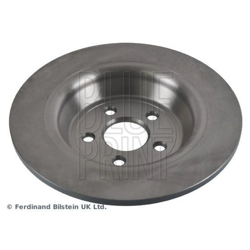 Blue Print 2 x Solid Rear Brake Discs ADF124375
