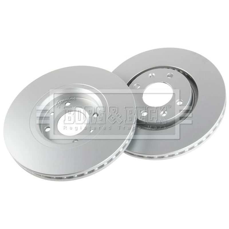 Borg & Beck 2 x Vented Front Brake Discs BBD4246