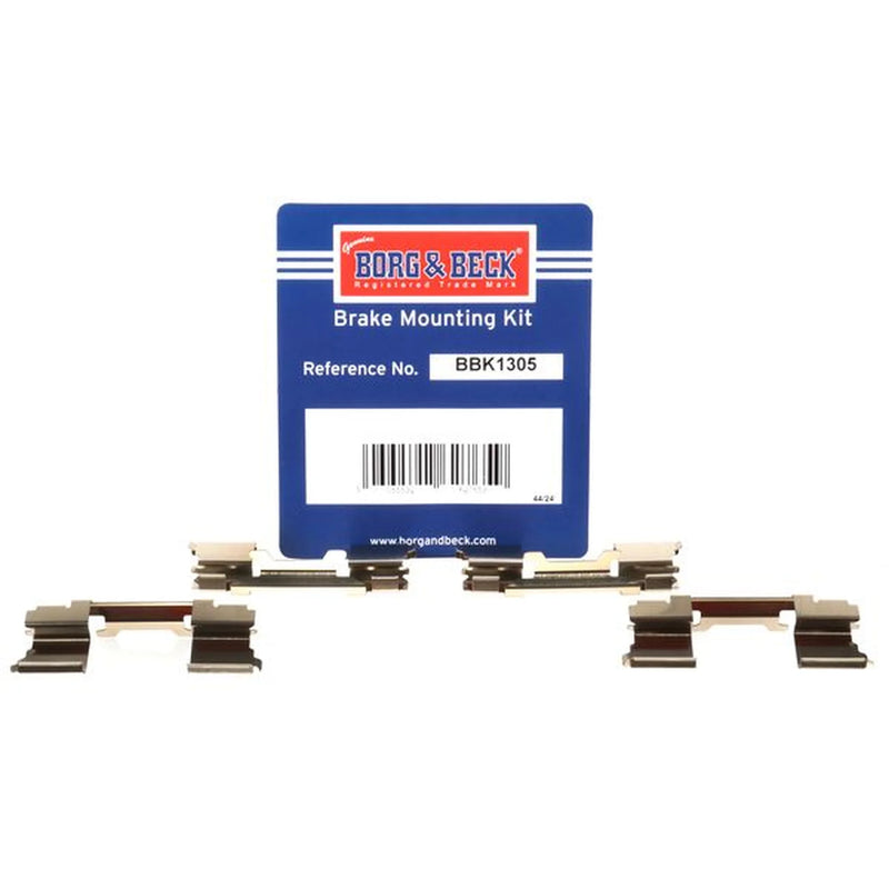 Borg & Beck Brake Pad Accessory Fitting Kit Front BBK1305