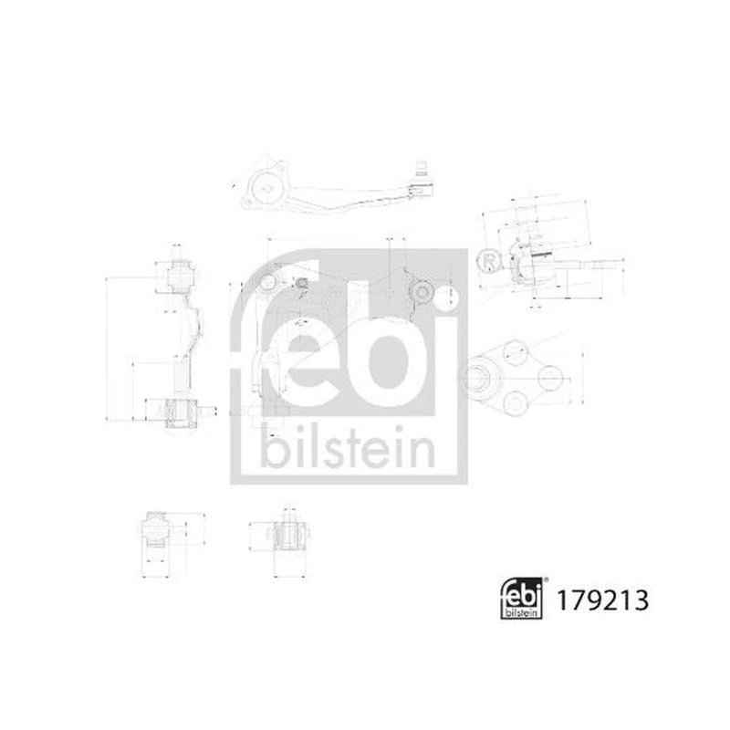 Febi Control/Trailing Arm Lower 179213