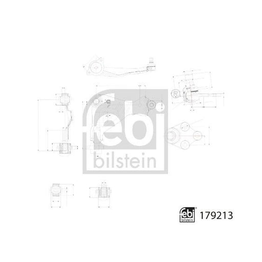 Febi Control/Trailing Arm Lower 179213