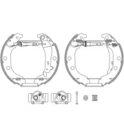Mintex Brake Shoe Set Axle Kit MSP142