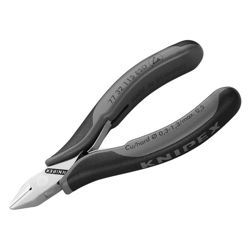 KNIPEX 77 32 115 ESD Electronics Diagonal Cutters Pointed