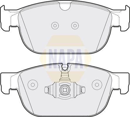 NAPA Front Vented & Rear Vented Brake Discs & Pads fits POLESTAR VOLVO