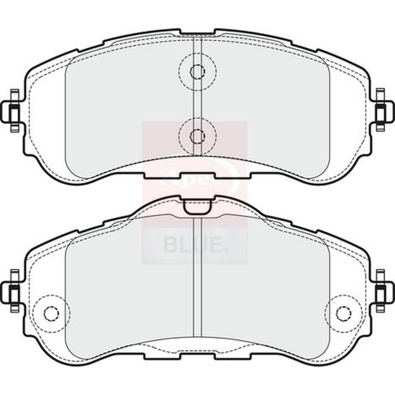 Apec Front Brake Pad Set PD3743
