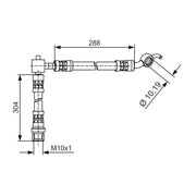 Bosch Brake Hydraulic Hose Line Rear Left 1 987 481 486