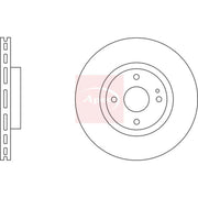 Apec 2 x Vented Front Brake Discs DSK2578
