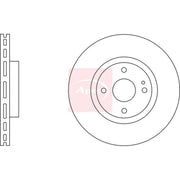 Apec 2 x Vented Front Brake Discs DSK2578