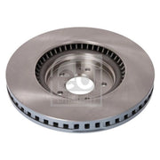 Febi 2 x Vented Front Brake Discs 184761