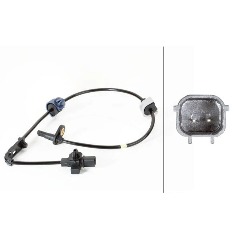 Hella ABS Wheel Speed Sensor Front 6PU 230 040-351