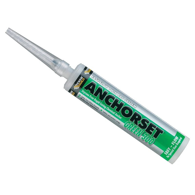 Everbuild Sika Green 300 Anchorset Chemical Anchor 300ml - 482457