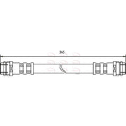Apec Brake Hydraulic Hose Line Rear HOS3211